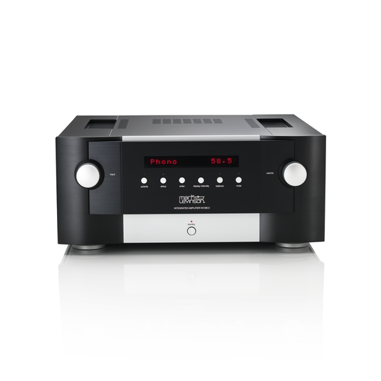 Nº585.5 - Black - Fully Discrete Integrated Amplifier with Class A Pure Phono Stage - Front image number null