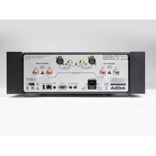 №5302 - Black - Fully-discrete, direct-coupled, dual-monaural, Class AB amplifier - Detailshot 2 image number null
