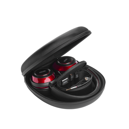 № 5909 - Red - PREMIUM WIRELESS HEADPHONES WITH ANC - Detailshot 4 image number null