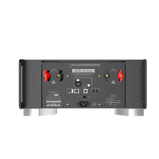 ML-50 - Black - Limited-edition Monaural Amplifier - Back image number null